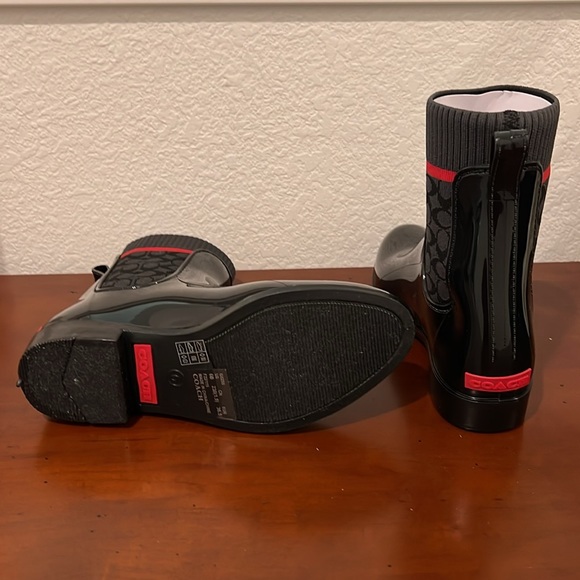 Coach Rain Boots - Picture 3 of 6
